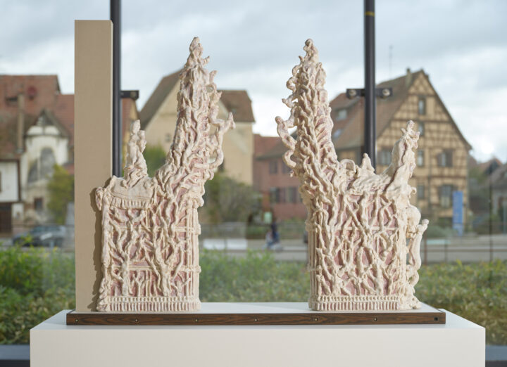 Vue de l'exposition "Mystères de la fusion", Elmar Trenkwalder © Jean-Louis Sonzogni