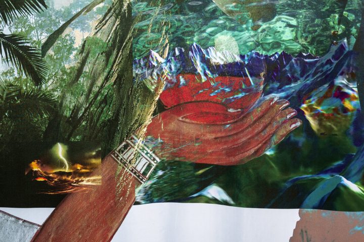 Josèfa Ntjam, Articles indéfinis, de la série Sous la mangrove, 2019, Collection FRAC Alsace © ADAGP 2026, Paris