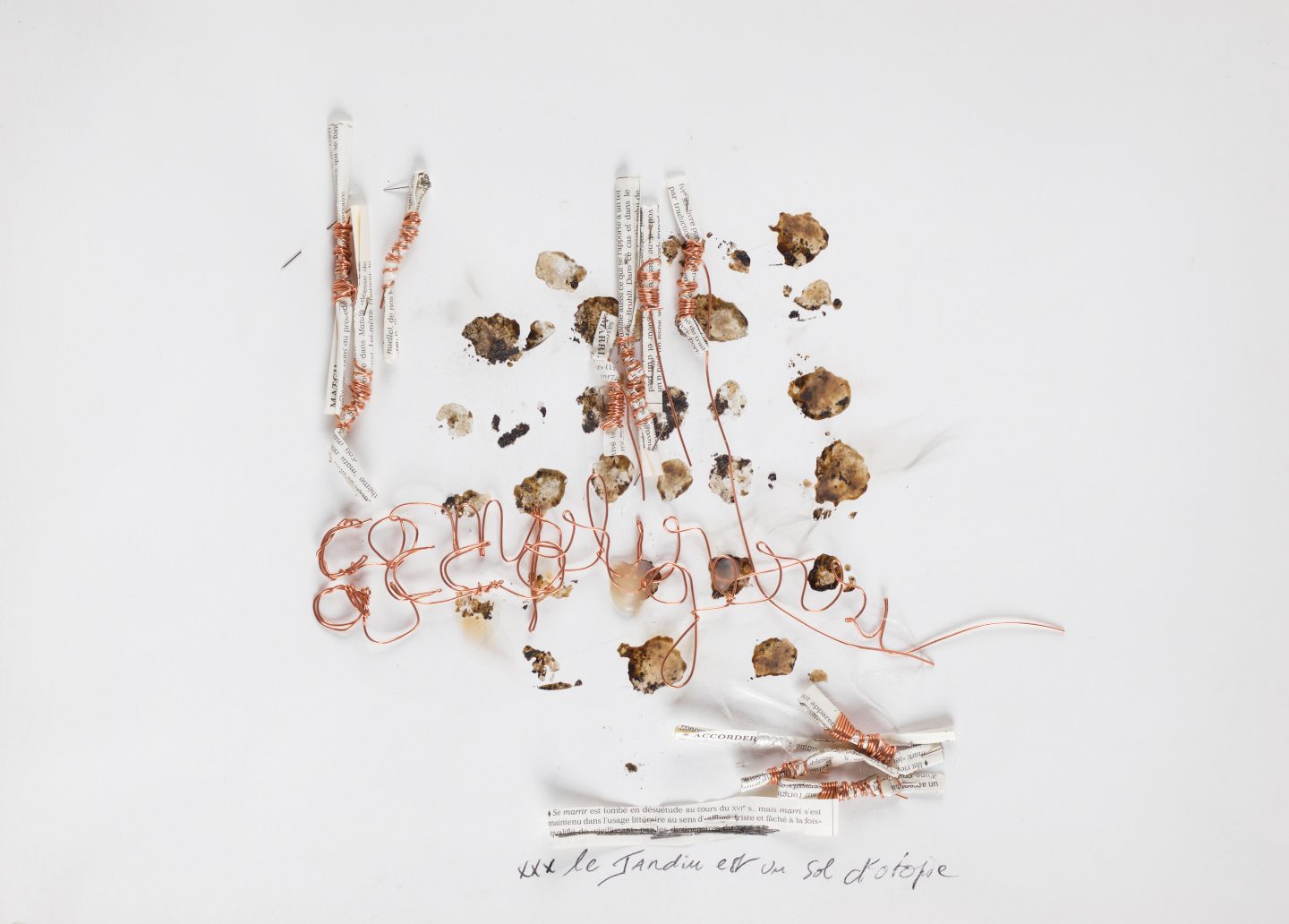 Myriam Mihindou, Le jardin est un sol d’utopie, 2017, Collection FRAC Alsace © ADAGP 2026, Paris - Crédit photo : Pierre Rich