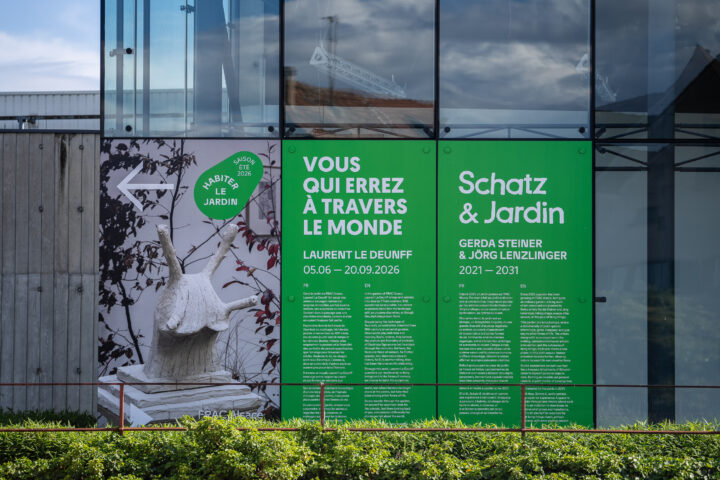 Saison "Habiter le jardin" au FRAC Alsace - Design : Mathias Graff - Photo : Sébastien Buzov Saison "Habiter le jardin" au FRAC Alsace - Design : Mathias Graff - Photo : Sébastien Buzov