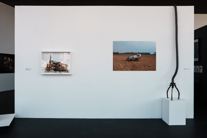 Vue de l'exposition "À la gloire de l'objet" - Estelle Hoffert au FRAC Alsace - Crédit photo : Sébastien Buzov