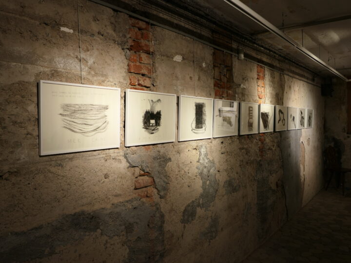 Marc Bauer, "Dread", 2006, Collection FRAC Alsace - Vue de l’exposition "Émotions en résonance" à Uffholtz - Crédit photo : Abri-mémoire